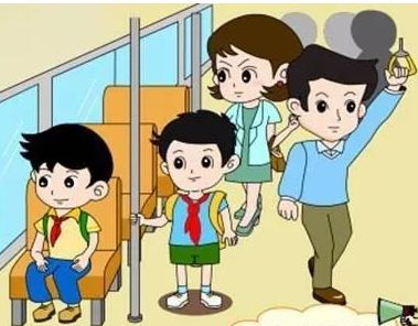 乘坐学生公交的安全提醒”