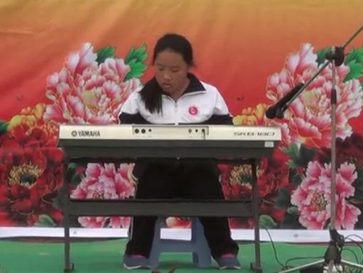 电子琴演奏《步步高》