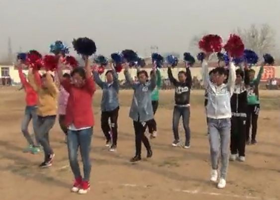 同连中学2016年运动会啦啦操”